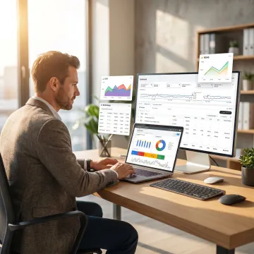Specialist optimizing Google Ads campaigns