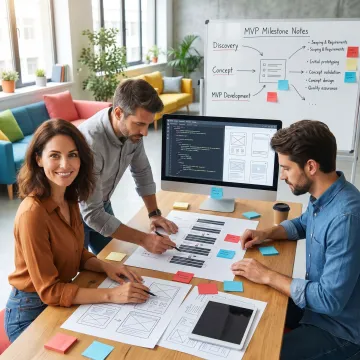 MVP app design and development workflow
