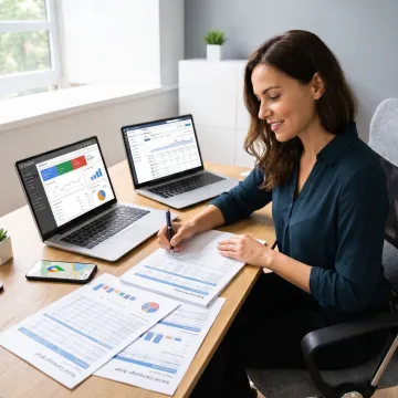Paid media strategist planning PPC campaigns