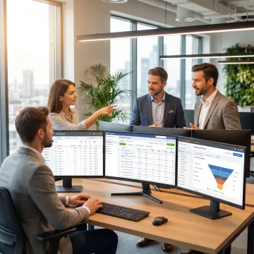 Team planning a PPC advertising strategy