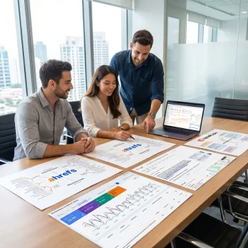SEO team planning search growth strategy