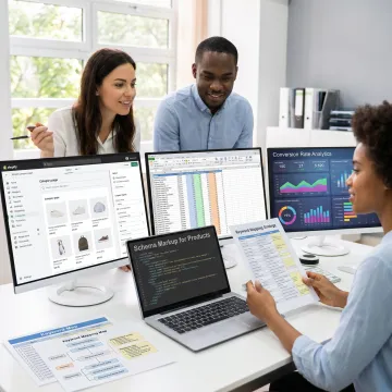 Ecommerce SEO planning for a Shopify store