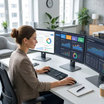 Digital marketer managing PPC campaigns for a Burnaby business