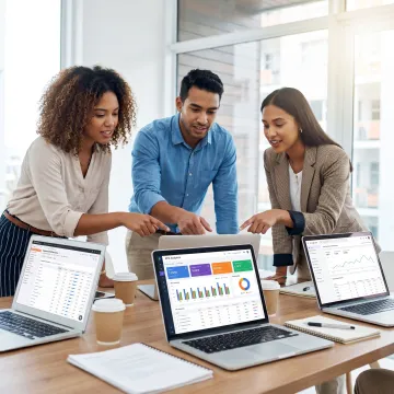 Small business PPC campaign dashboard and ad strategy session