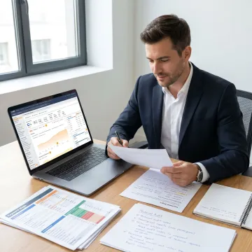 SEO strategist planning B2B search growth