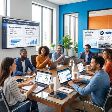 Paid advertising strategy for automotive lead generation