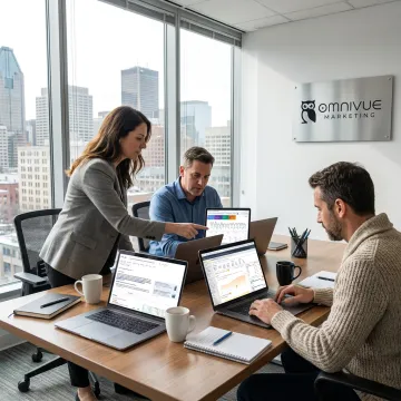 AI search optimization strategy for a Montreal business