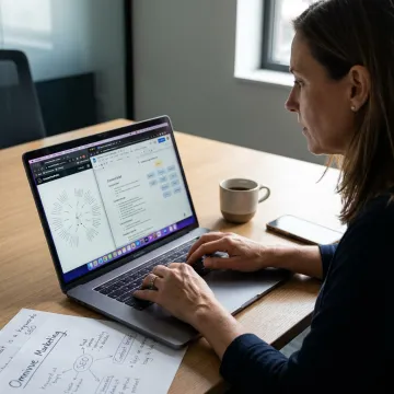 SEO content strategist planning website pages