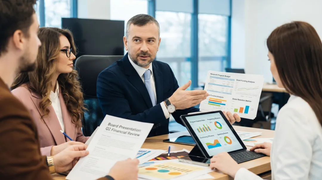Fractional CFO nonprofit financial consulting services engagement overview