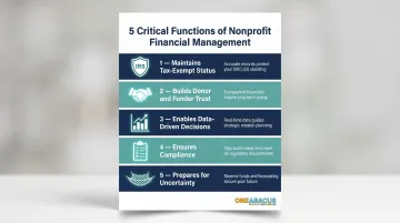 5 critical functions of nonprofit financial management importance breakdown