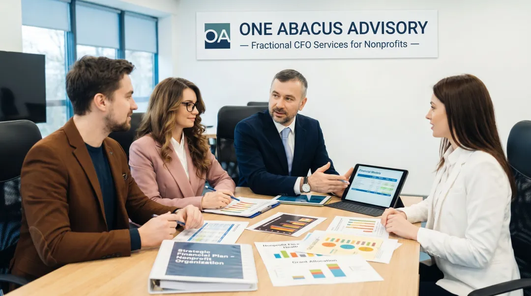 One Abacus Advisory fractional CFO team providing nonprofit financial leadership and oversight