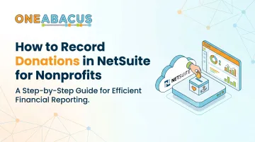 How to Record Donations in NetSuite for Nonprofits