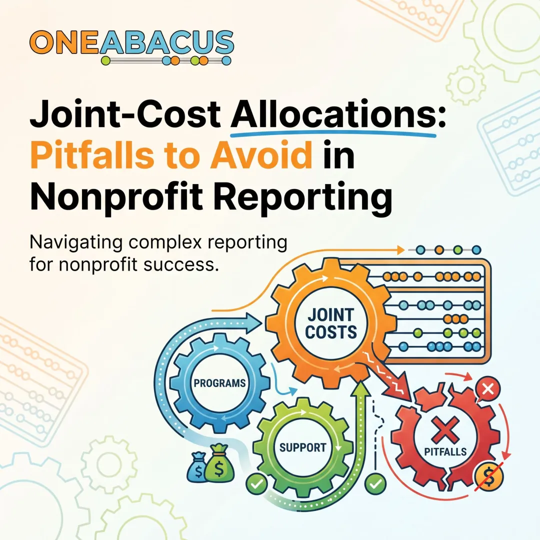 Joint-Cost Allocations: Pitfalls to Avoid in Nonprofit Reporting
