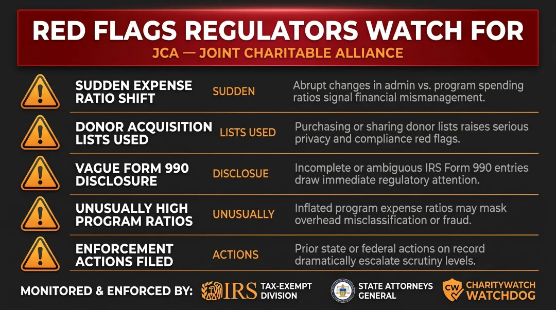 Nonprofit joint cost allocation regulatory red flags auditors and watchdogs monitor