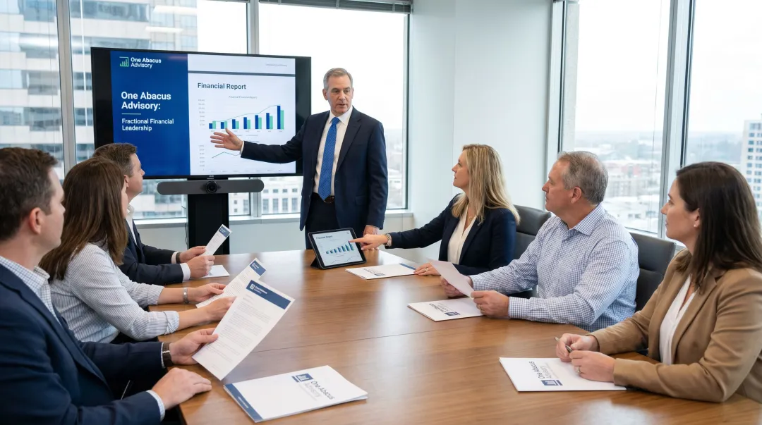 One Abacus Advisory fractional CFO team delivering nonprofit financial leadership and board reporting