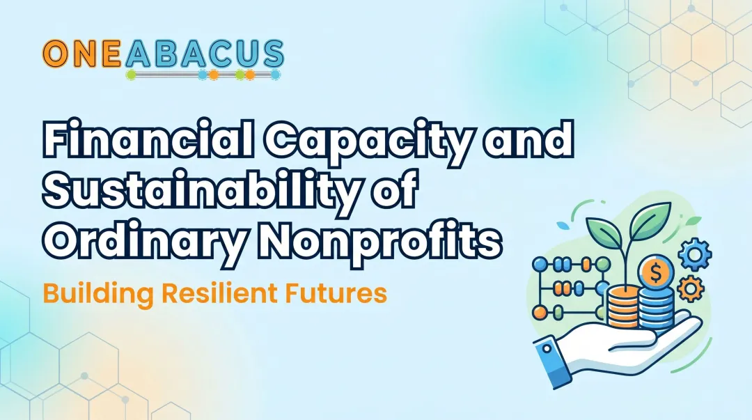 Financial Capacity and Sustainability of Ordinary Nonprofits