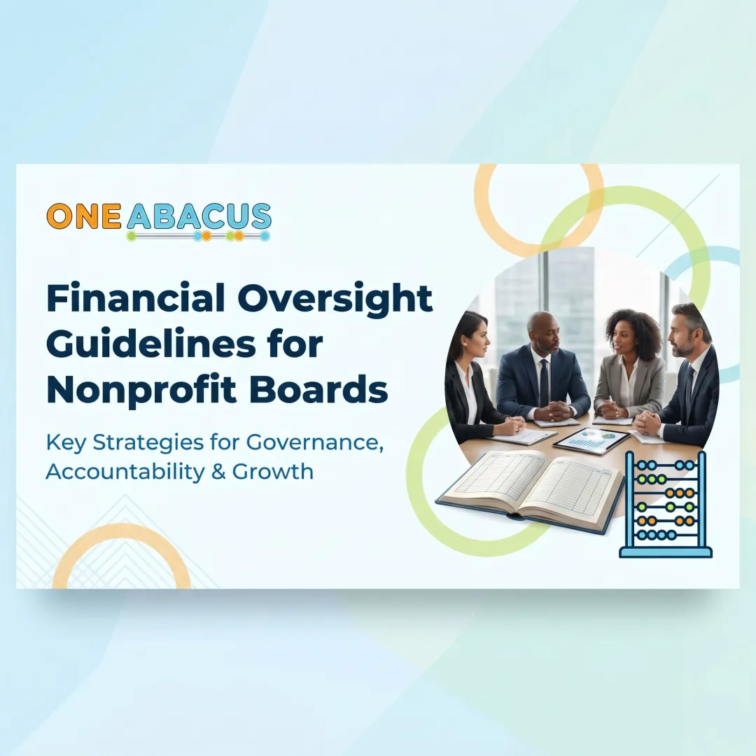 Financial Oversight Guidelines for Nonprofit Boards