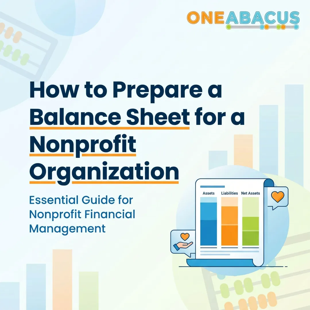 How to Prepare a Balance Sheet for a Nonprofit Organization