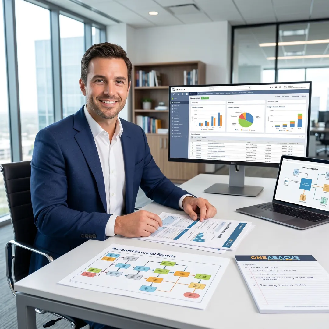 Consultant mapping NetSuite integration process