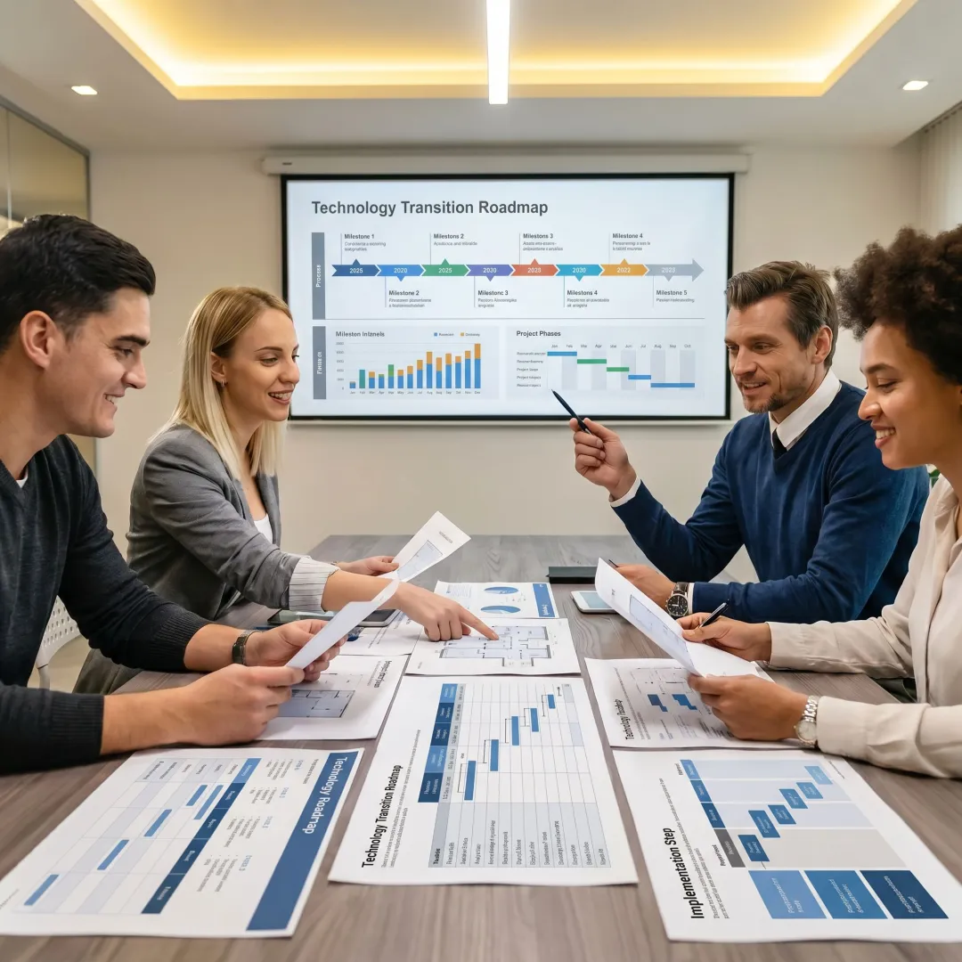 Nonprofit technology planning process meeting