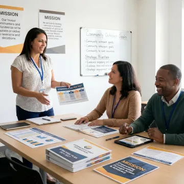 Nonprofit strategic planning meeting in Philadelphia