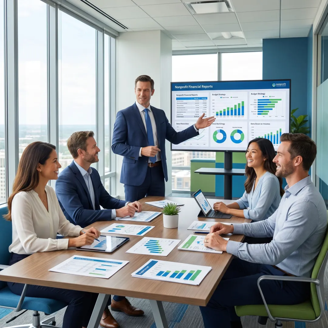 Nonprofit financial strategy session