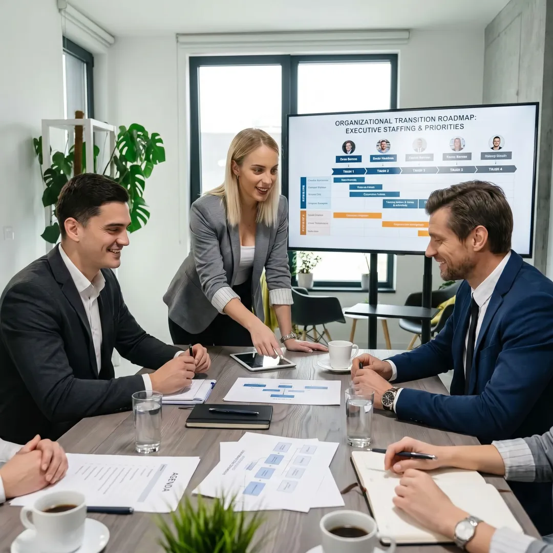Nonprofit executive staffing consultation process