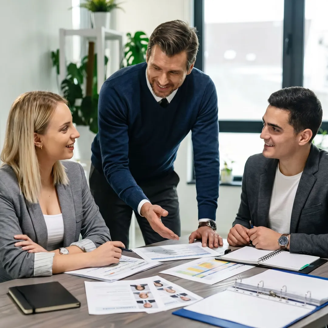 Nonprofit executive search process meeting