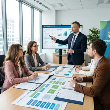 Advisor reviewing nonprofit compliance systems
