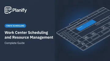 Work Center Scheduling and Resource Management: Complete Guide