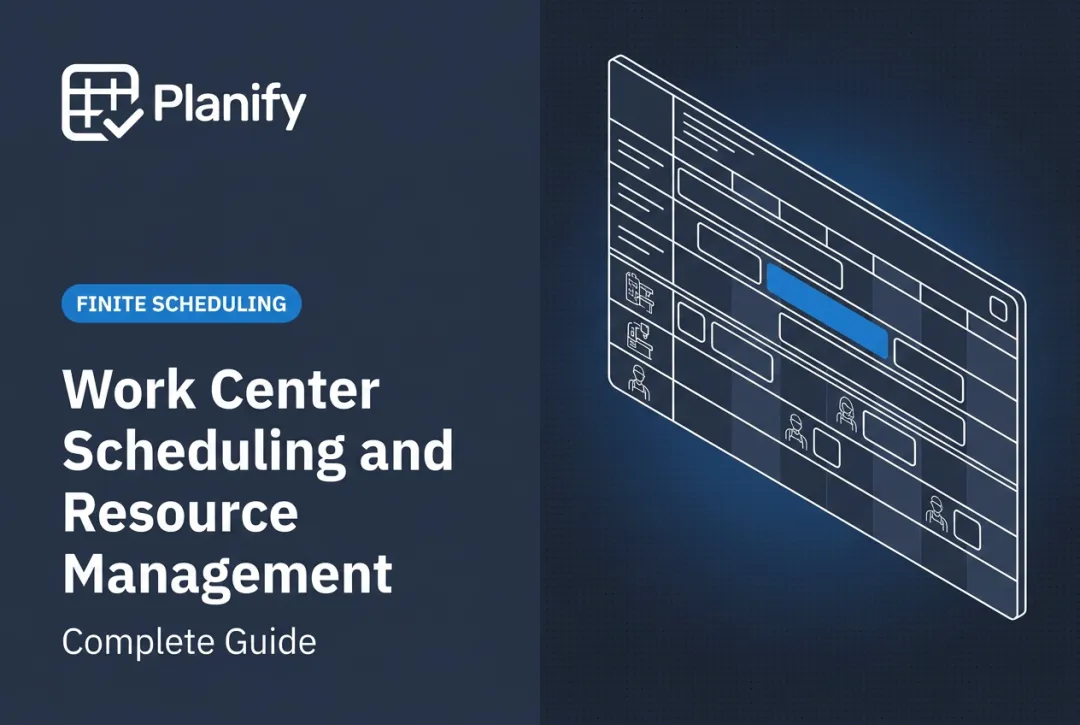 Work Center Scheduling and Resource Management: Complete Guide