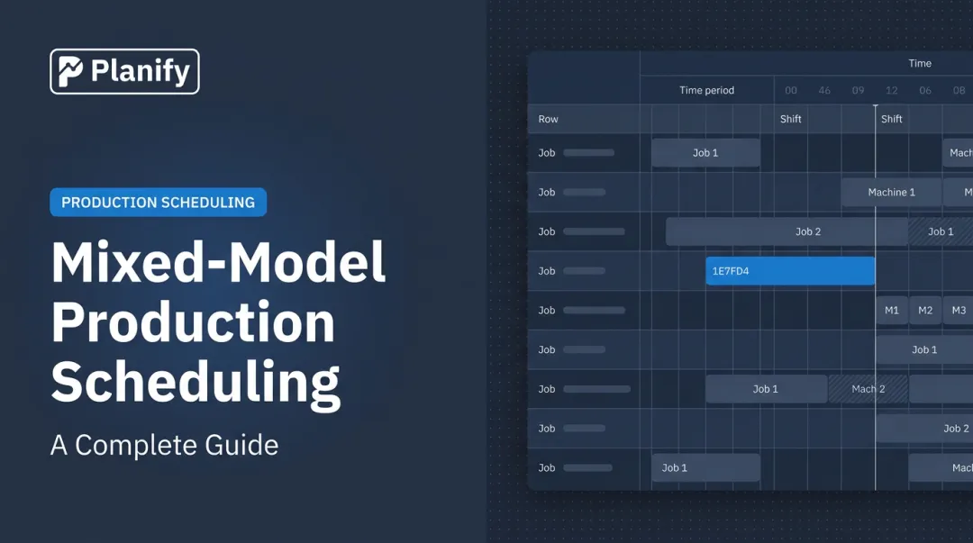 Mixed-Model Production Scheduling: A Complete Guide