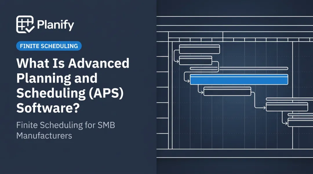 What Is Advanced Planning and Scheduling (APS) Software?