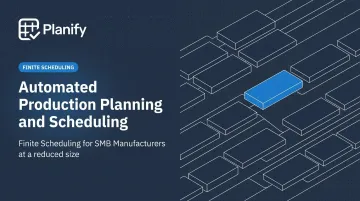 Automated Production Planning and Scheduling