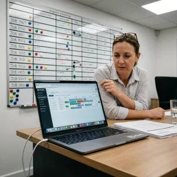 Manufacturing planner using job shop scheduling software