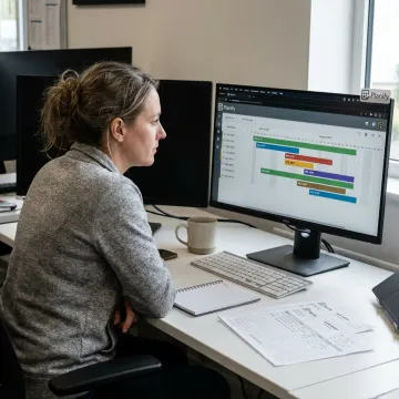 Planner using finite scheduling software