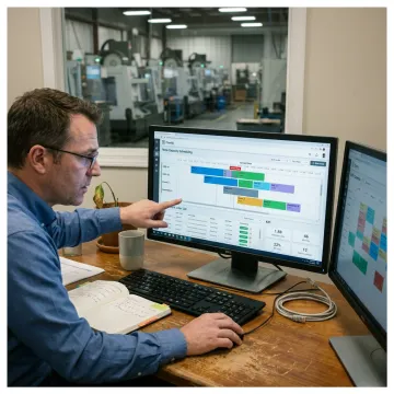 Manufacturing Scheduling Software for Production Planning