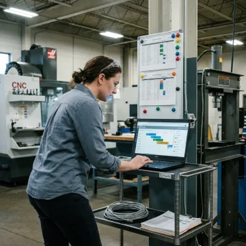 Advanced manufacturing production scheduling software