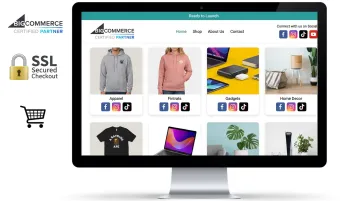 MBV turn-key storefront dashboard showing SSL security and custom branding
