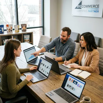 Ecommerce social media marketing dashboard