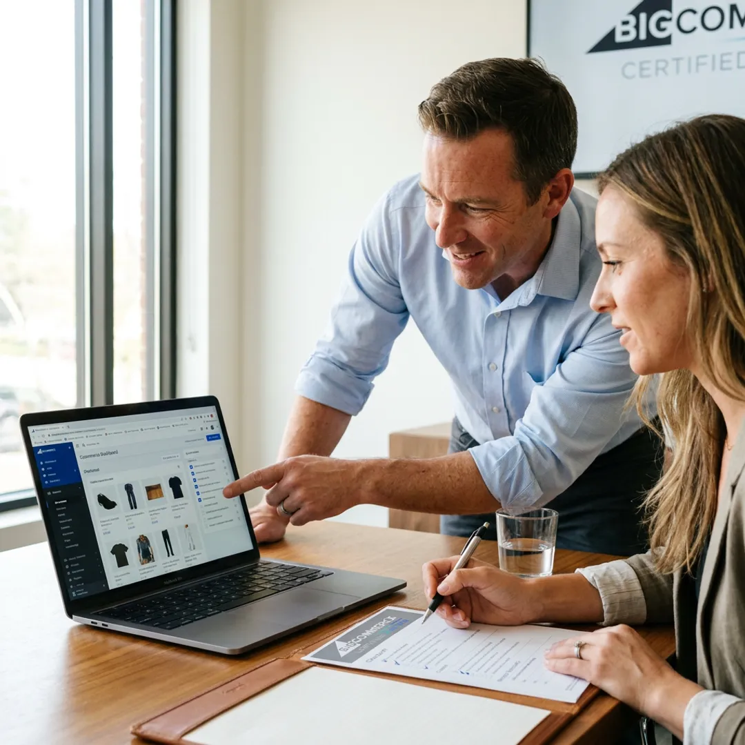 Consultant planning a dropshipping store launch