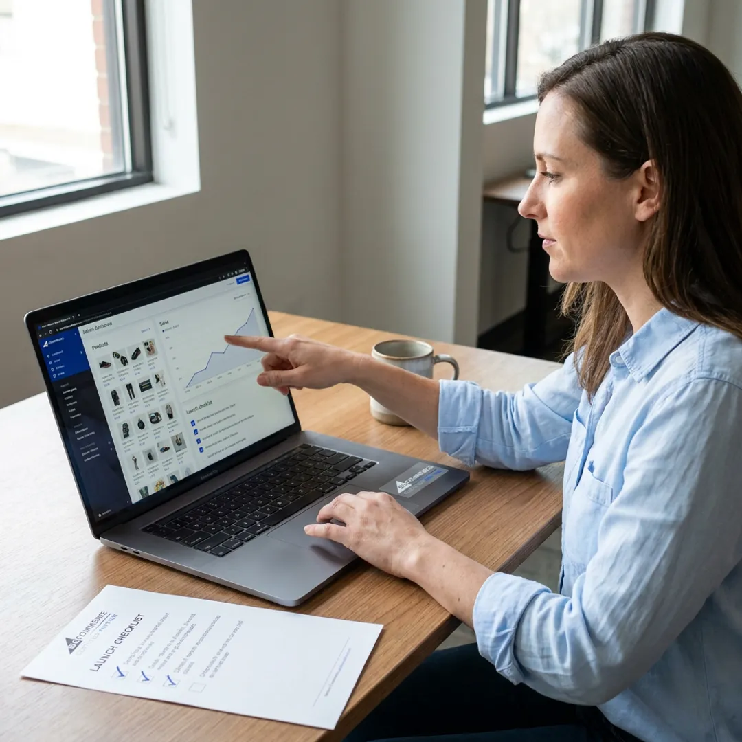Consultant helping launch a dropshipping store