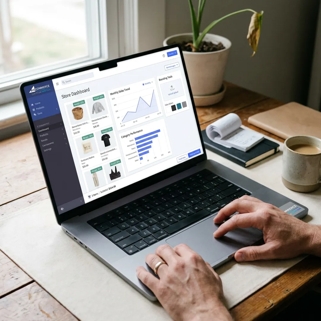 Custom dropshipping store dashboard