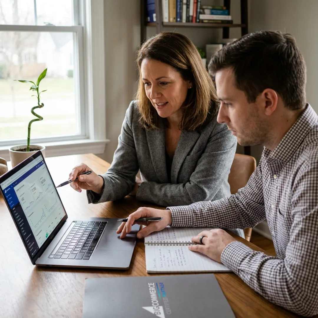 One-on-one e-commerce coaching session