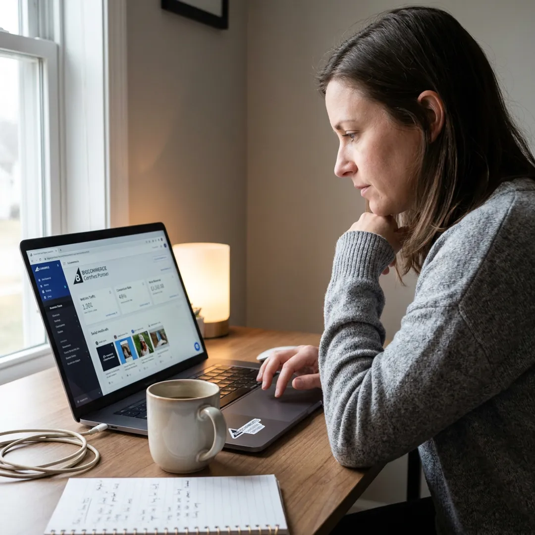 Digital marketing dashboard for an e-commerce store