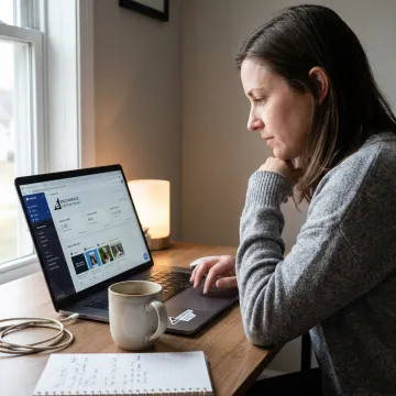 Digital marketing dashboard for an e-commerce store