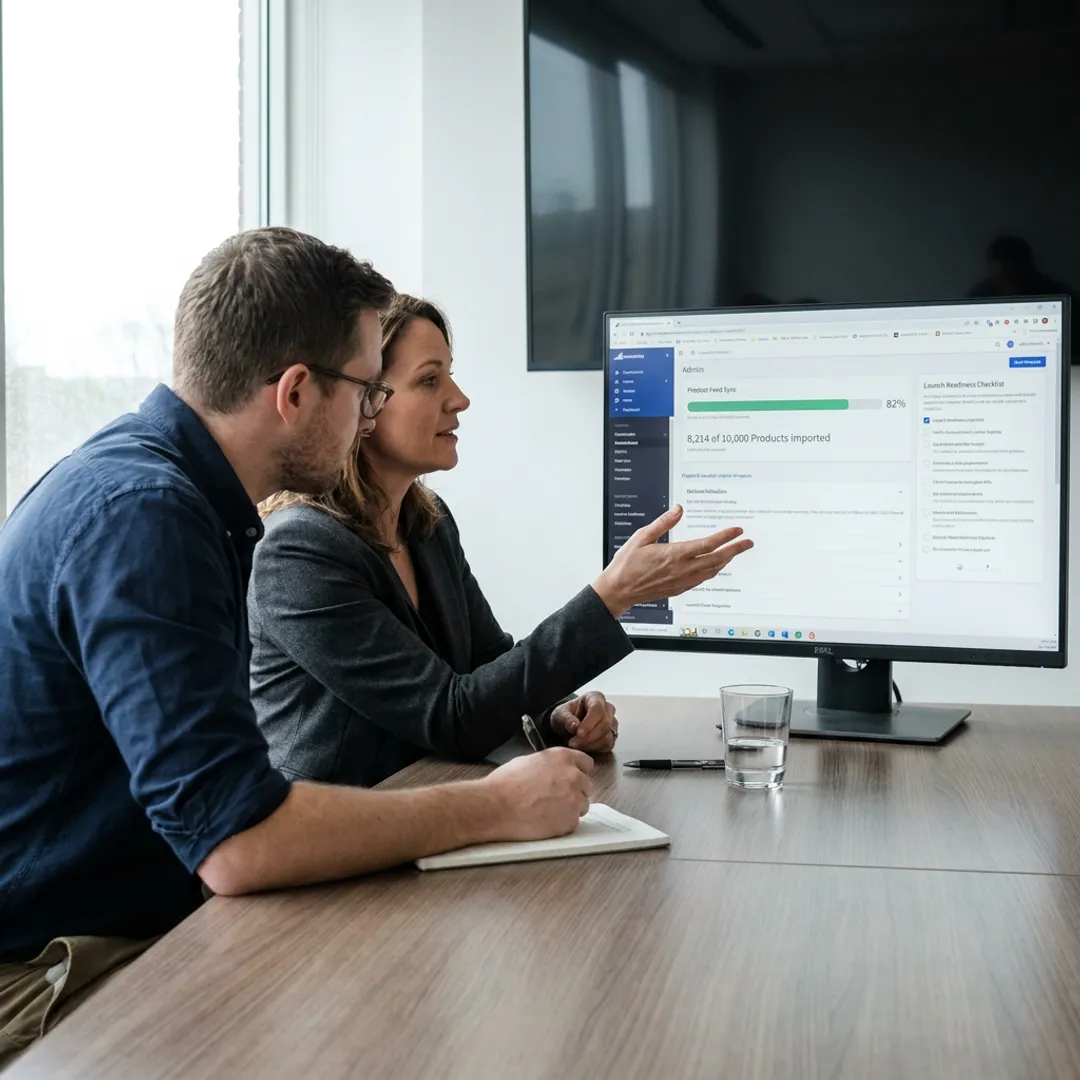 Consultant helping launch an online dropshipping store