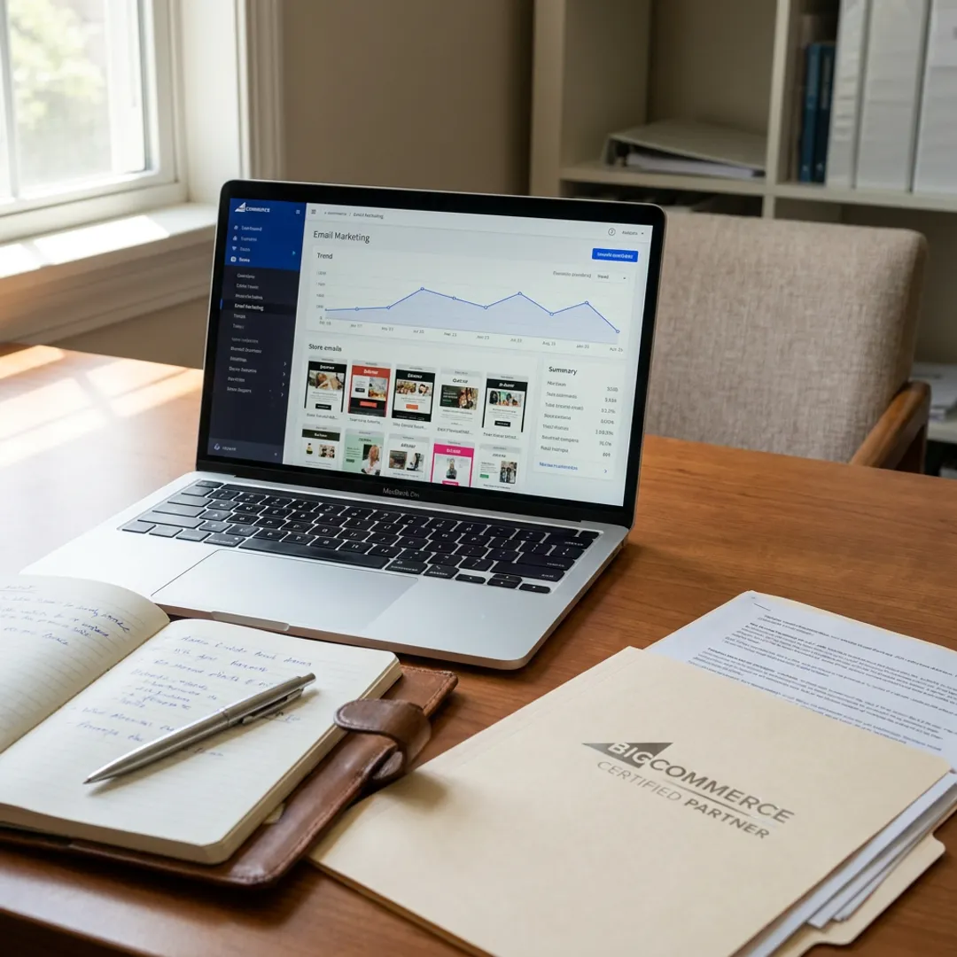 Done-for-you email marketing dashboard for an online store