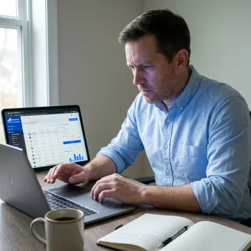 Secure e-commerce checkout on a laptop