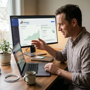 Secure online checkout with built-in card processing